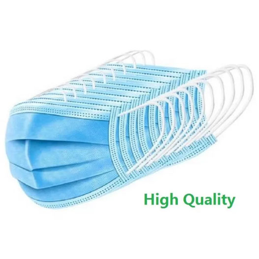 Disposable Blue Medical Surgical Face Mask Pharmacy for Doctor in Surgery
